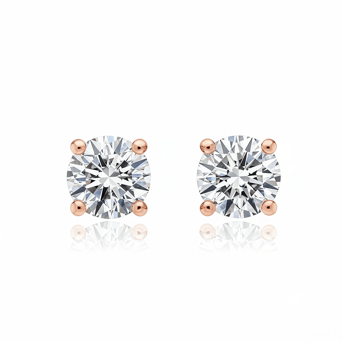The Classic Brilliance Earrings - SparkLab Gems