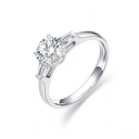 Radiant Round - Cut Diamond Engagement Ring