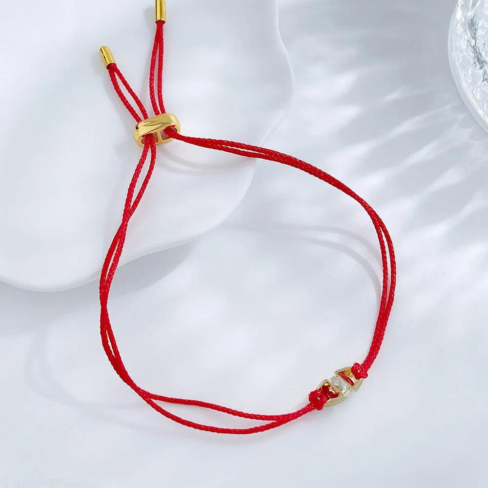 0.52 ctw Minimalist Round-Cut Lab-Grown Diamond Bracelet in 18K Yellow Gold