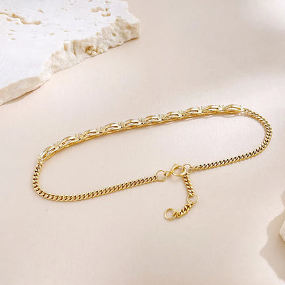 1.49 ctw Minimalist Marquise-Cut Lab-Grown Diamond Bracelet in 18K Yellow Gold