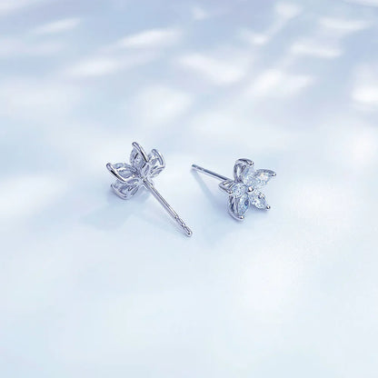1.97 ctw Celestial Pear-Cut Lab-Grown Diamond Stud Earrings in PT950 Platinum