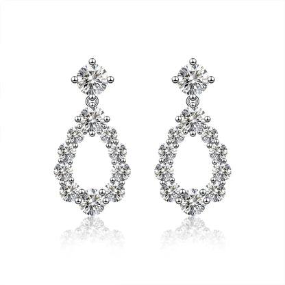 0.53 ctw Round-Cut Lab-Grown Diamond Stud Earrings in PT950 Platinum
