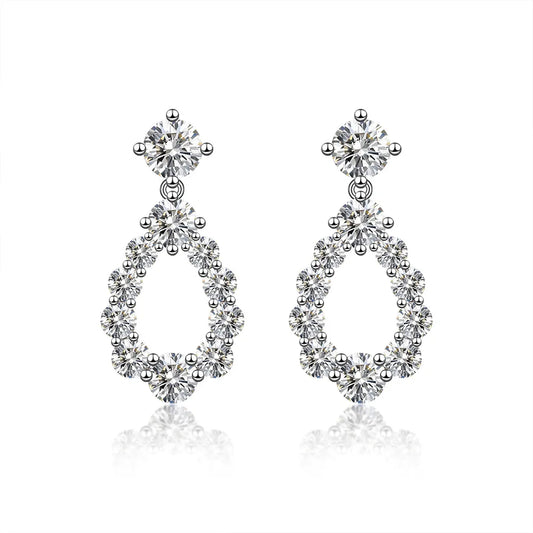 0.53 ctw Round-Cut Lab-Grown Diamond Stud Earrings in PT950 Platinum