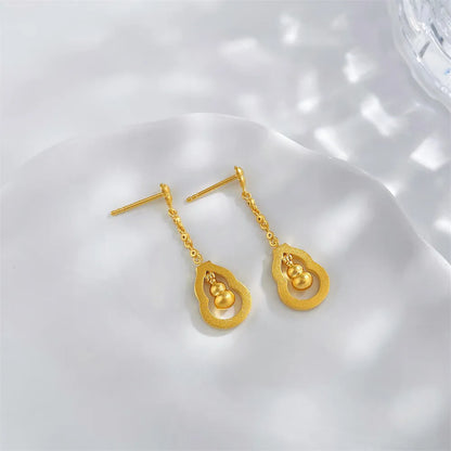 0.19 ctw Pavé Round-Cut Lab-Grown Diamond Earrings in 925 Sterling Silver