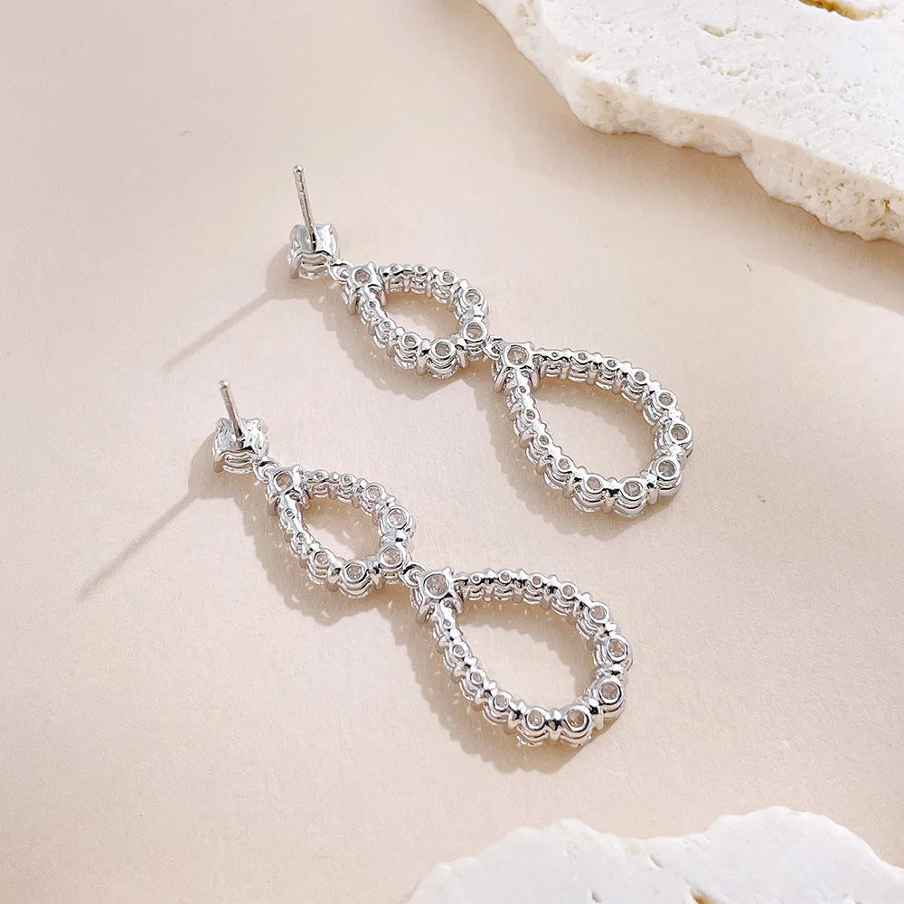 0.65 ctw Round-Cut Lab-Grown Diamond Stud Earrings in 18K White Gold