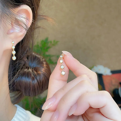 0.22 ctw Minimalist Round-Cut Lab-Grown Diamond Earrings in 18K Yellow Gold