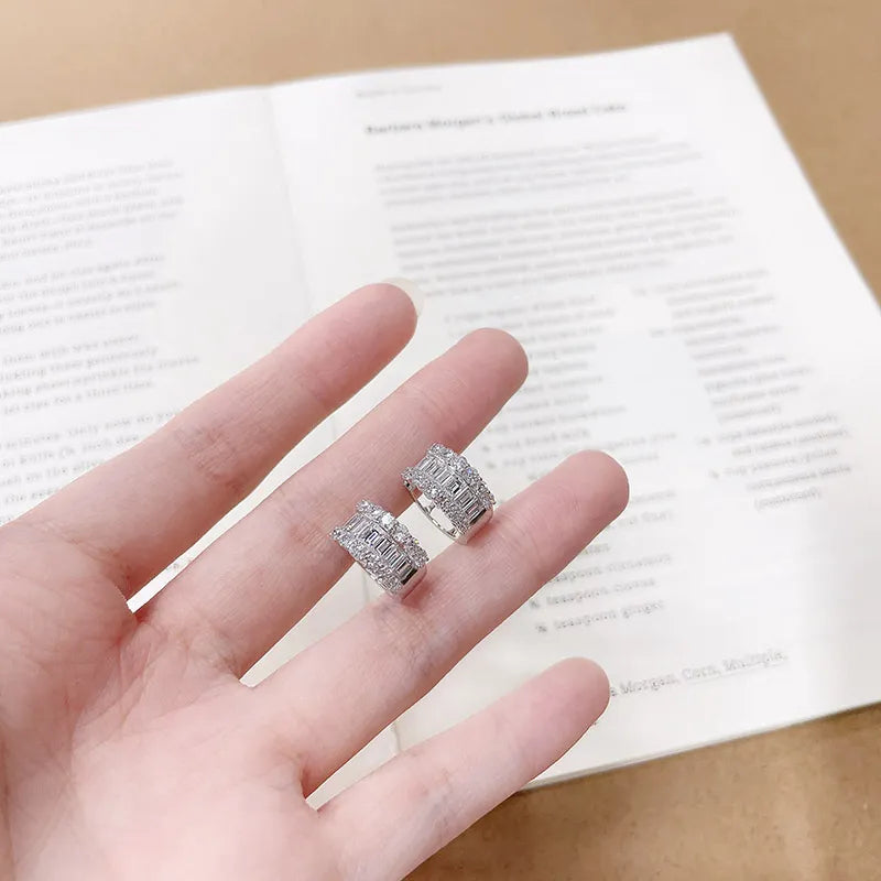 2.07 ctw Celestial Mixed-Cut Lab-Grown Diamond Ear Cuff in 18K White Gold