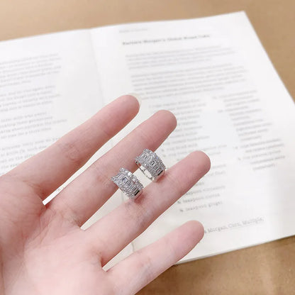2.07 ctw Celestial Mixed-Cut Lab-Grown Diamond Ear Cuff in 18K White Gold
