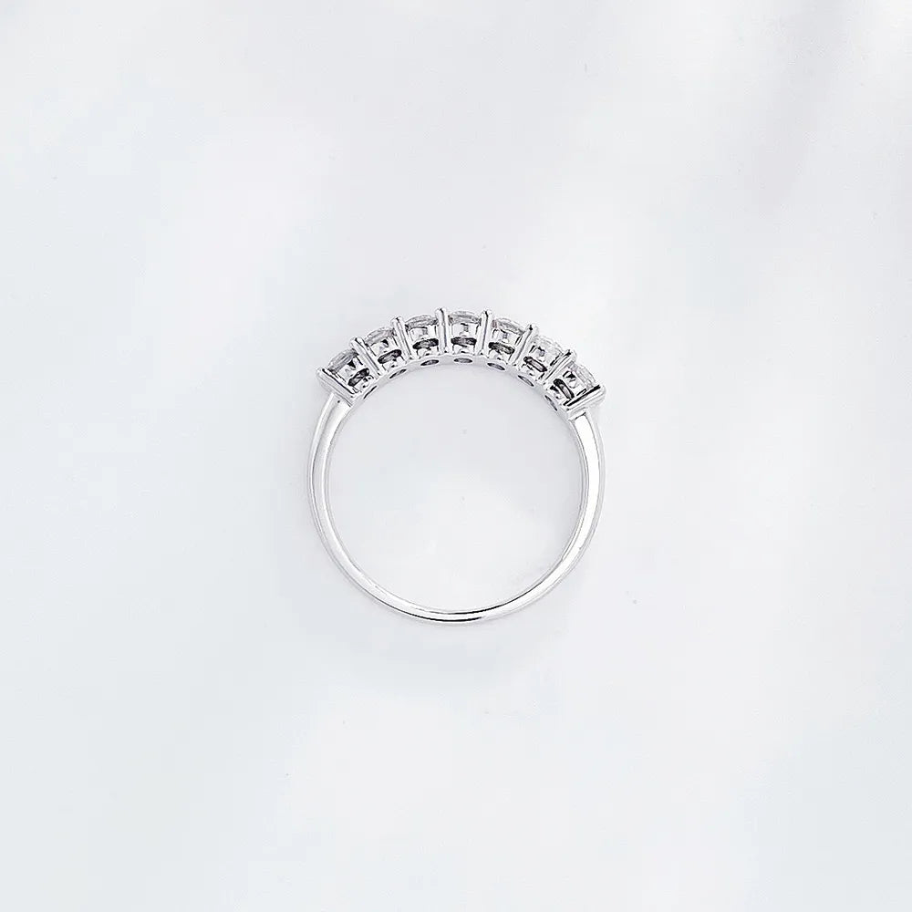 0.58 ctw Round-Cut Lab-Grown Diamond Band in PT950 Platinum – APYFR0004-PT