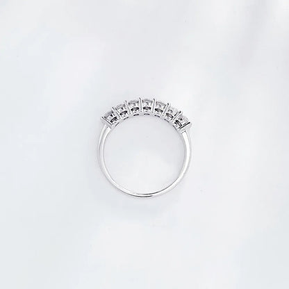 0.58 ctw Round-Cut Lab-Grown Diamond Band in PT950 Platinum – APYFR0004-PT
