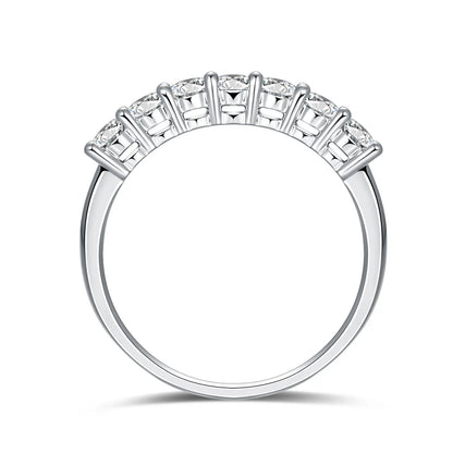 0.35 ctw Statement Round-Cut Lab-Grown Diamond Band in 18K White Gold – APYFR0004-W