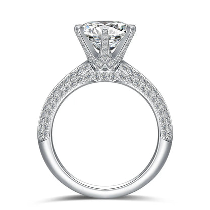 2.28 ct Celestial Six-Prong Round-Cut Lab-Grown Diamond Ring in PT950 Platinum – APYFR0005-PT