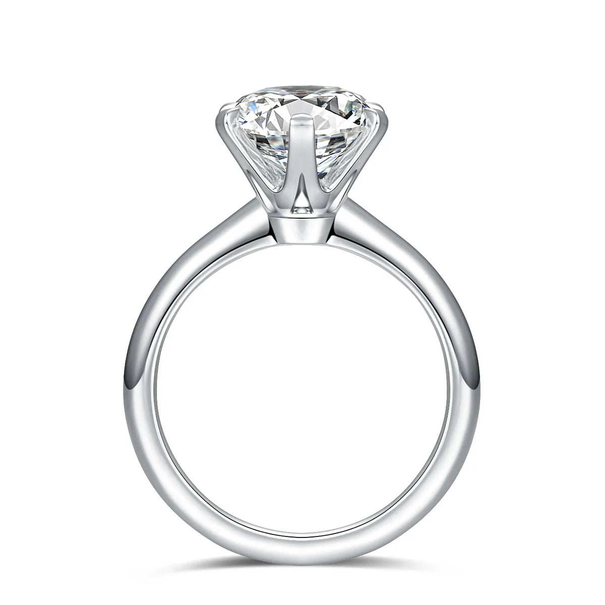 1.02 ct Celestial Six-Prong Round-Cut Lab-Grown Diamond Ring in PT950 Platinum – APYFR0006-PT
