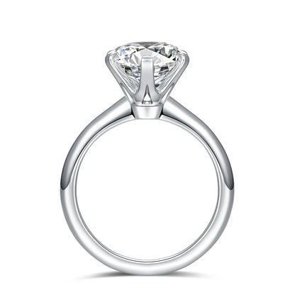 1.02 ct Celestial Six-Prong Round-Cut Lab-Grown Diamond Ring in PT950 Platinum – APYFR0006-PT
