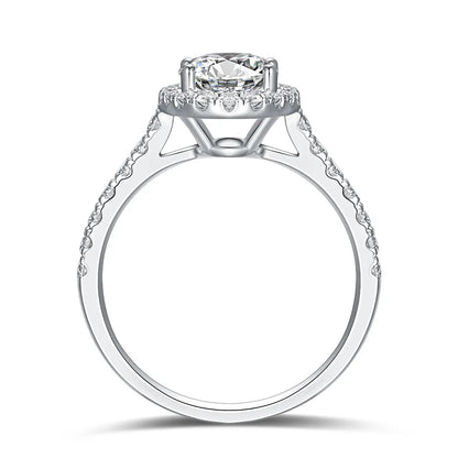 3.15 ct Celestial Four-Prong Oval-Cut Lab-Grown Diamond Ring in PT950 Platinum – APYFR0009-PT