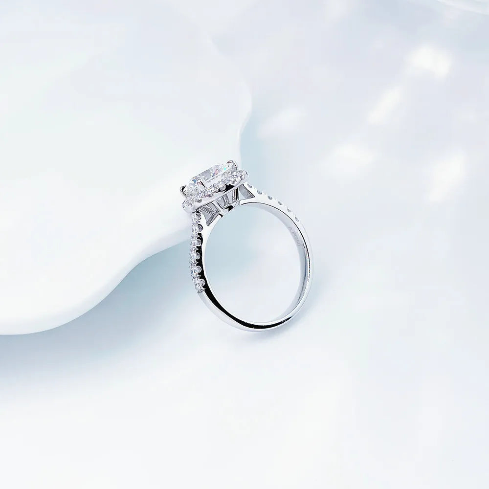 1.05 ct Round-Cut Lab-Grown Diamond Ring in PT950 Platinum – APYFR0011-PT