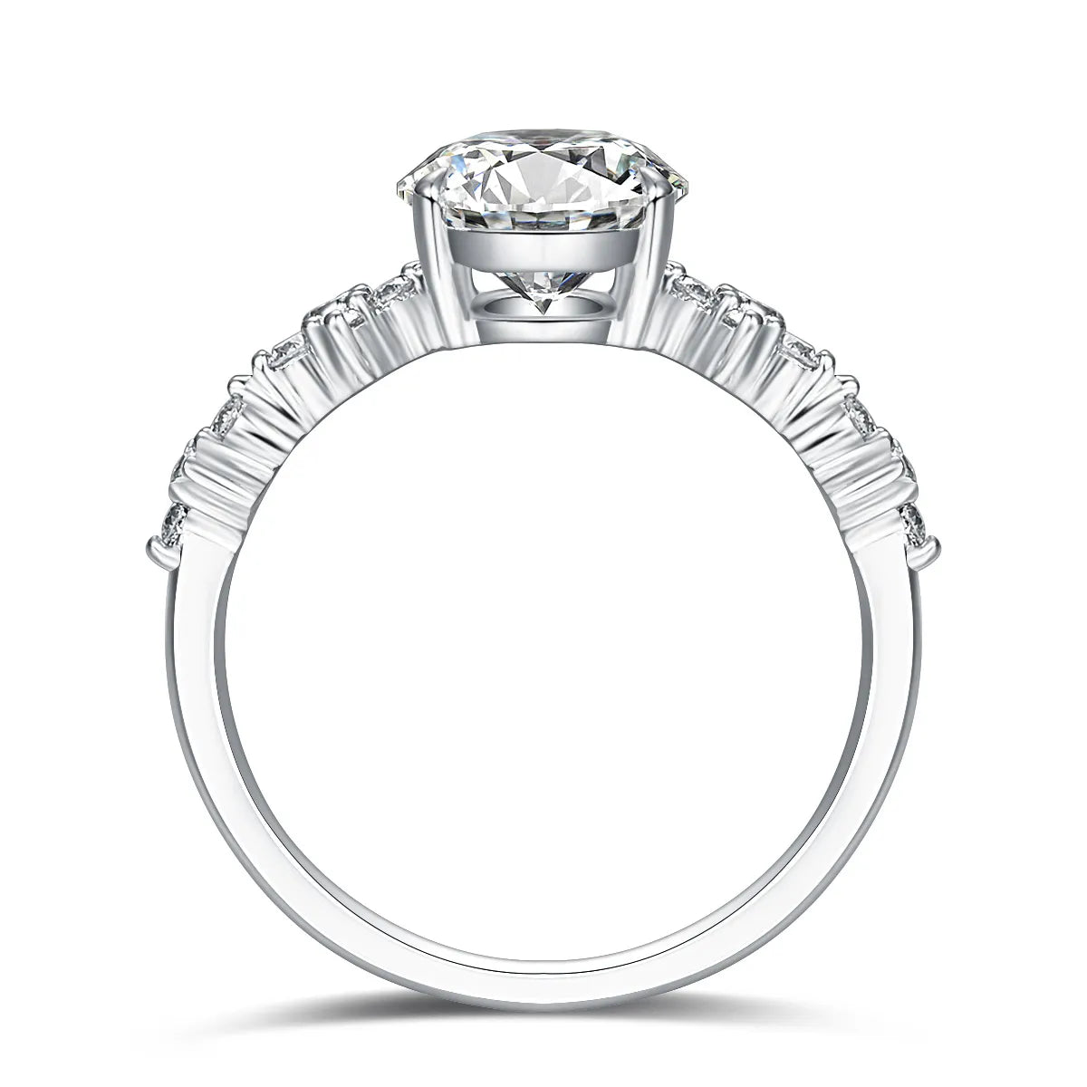 2.06 ct Celestial Four-Prong Oval-Cut Lab-Grown Diamond Ring in PT950 Platinum – APYFR0012-PT