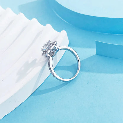 1.05 ct Four-Prong Round-Cut Lab-Grown Diamond Ring in PT950 Platinum – APYFR0025-PT