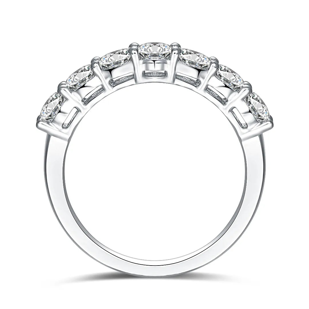 0.51 ctw Round-Cut Lab-Grown Diamond Band in PT950 Platinum – APYFR0030-PT
