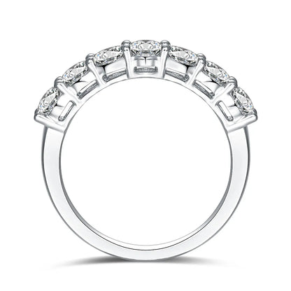0.51 ctw Round-Cut Lab-Grown Diamond Band in PT950 Platinum – APYFR0030-PT