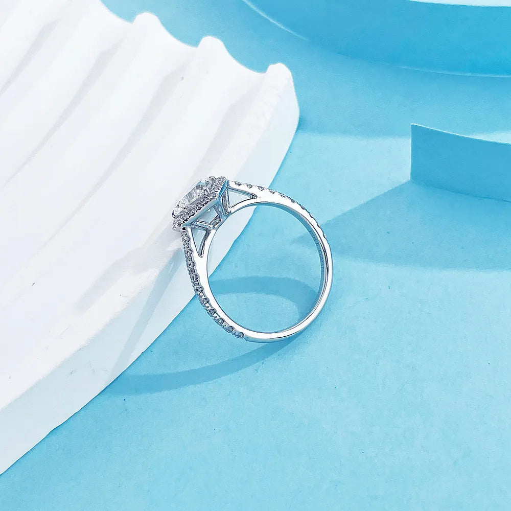 1.06 ct Three-Prong Heart-Cut Lab-Grown Diamond Ring in PT950 Platinum – APYFR0032-PT