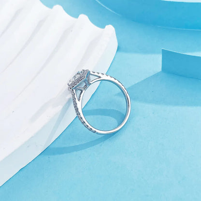 1.06 ct Three-Prong Heart-Cut Lab-Grown Diamond Ring in PT950 Platinum – APYFR0032-PT