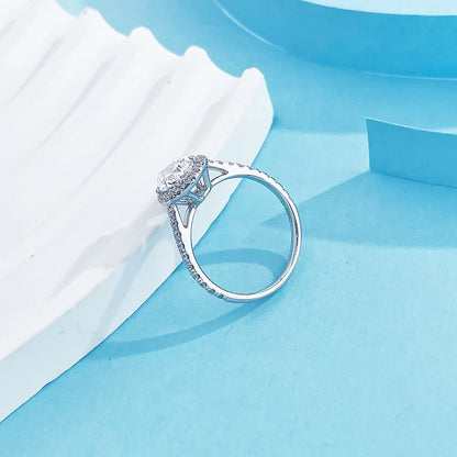 1.07 ct Statement Pear-Cut Lab-Grown Diamond Ring in PT950 Platinum