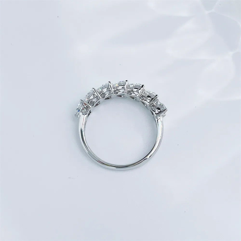 0.68 ctw Heart-Cut Lab-Grown Diamond Band in PT950 Platinum – APYFR0053-PT