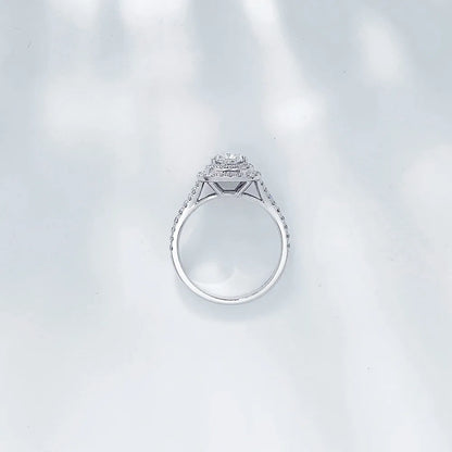 1.07 ct Statement Four-Prong Round-Cut Lab-Grown Diamond Ring in PT950 Platinum – APYFR0057-PT