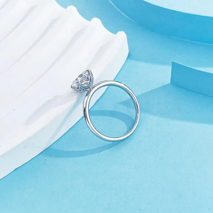 1.55 ct Minimalist Four-Prong Princess-Cut Lab-Grown Diamond Ring in PT950 Platinum – APYFR0069-PT