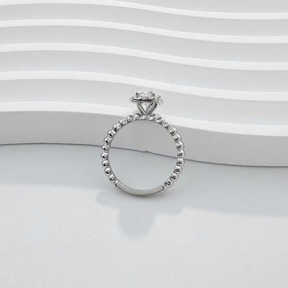 1.02 ct Celestial Pear-Cut Lab-Grown Diamond Ring in PT950 Platinum – APYFR0083-PT