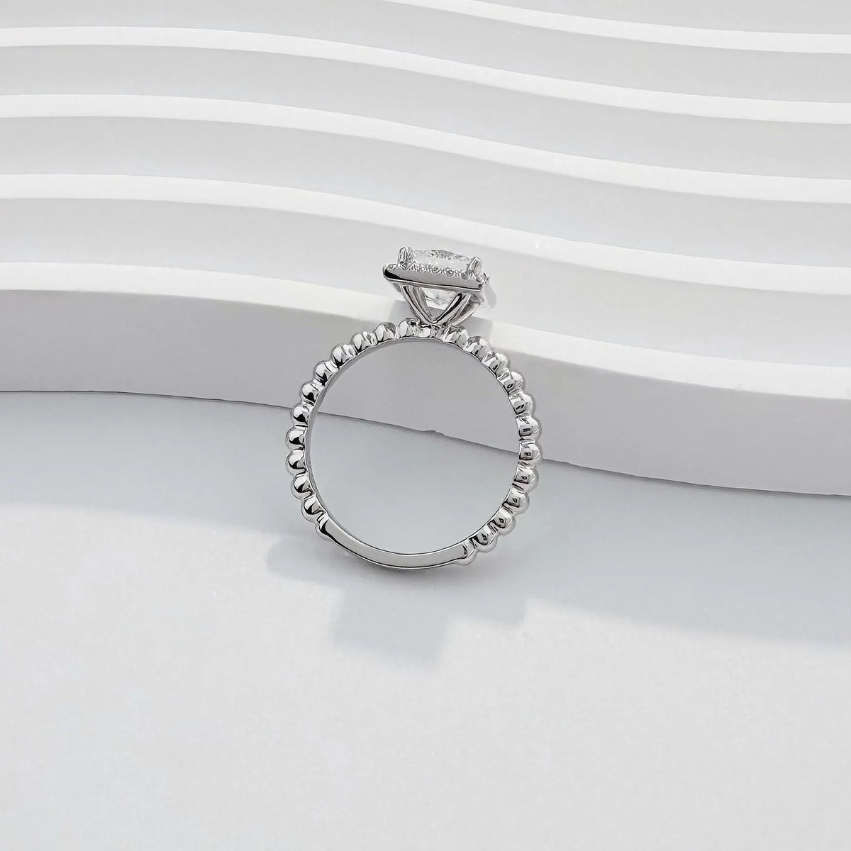 1.03 ct Celestial Four-Prong Princess-Cut Lab-Grown Diamond Ring in PT950 Platinum – APYFR0084-PT