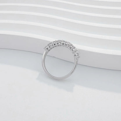 0.79 ctw Minimalist Round-Cut Lab-Grown Diamond Band in PT950 Platinum – APYFR0092-PT