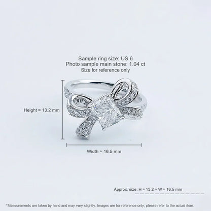 1.02 ct Four-Prong Round-Cut Lab-Grown Diamond Ring in PT950 Platinum – APYFR0100-PT