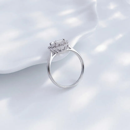 1.15 ct Celestial Four-Prong Oval-Cut Lab-Grown Diamond Ring in PT950 Platinum – APYFR0101-PT