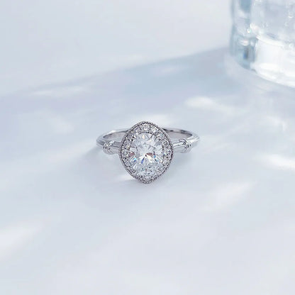 1.06 ct Four-Prong Oval-Cut Lab-Grown Diamond Ring in PT950 Platinum – APYFR0120-PT