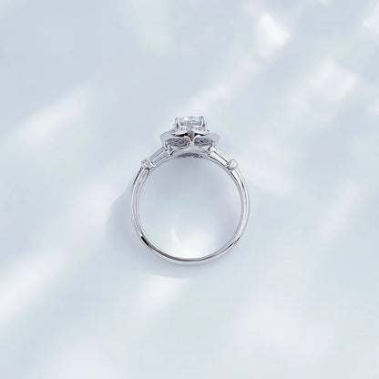 1.06 ct Four-Prong Oval-Cut Lab-Grown Diamond Ring in PT950 Platinum – APYFR0120-PT