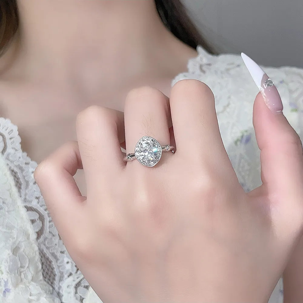 1.06 ct Four-Prong Oval-Cut Lab-Grown Diamond Ring in PT950 Platinum – APYFR0120-PT