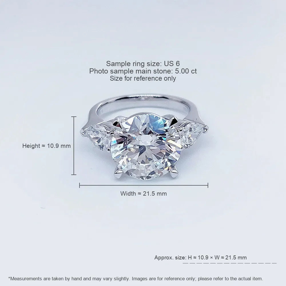 5.01 ct Four-Prong Oval-Cut Lab-Grown Diamond Ring in PT950 Platinum – APYFR0140-PT