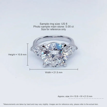 5.01 ct Four-Prong Oval-Cut Lab-Grown Diamond Ring in PT950 Platinum – APYFR0140-PT