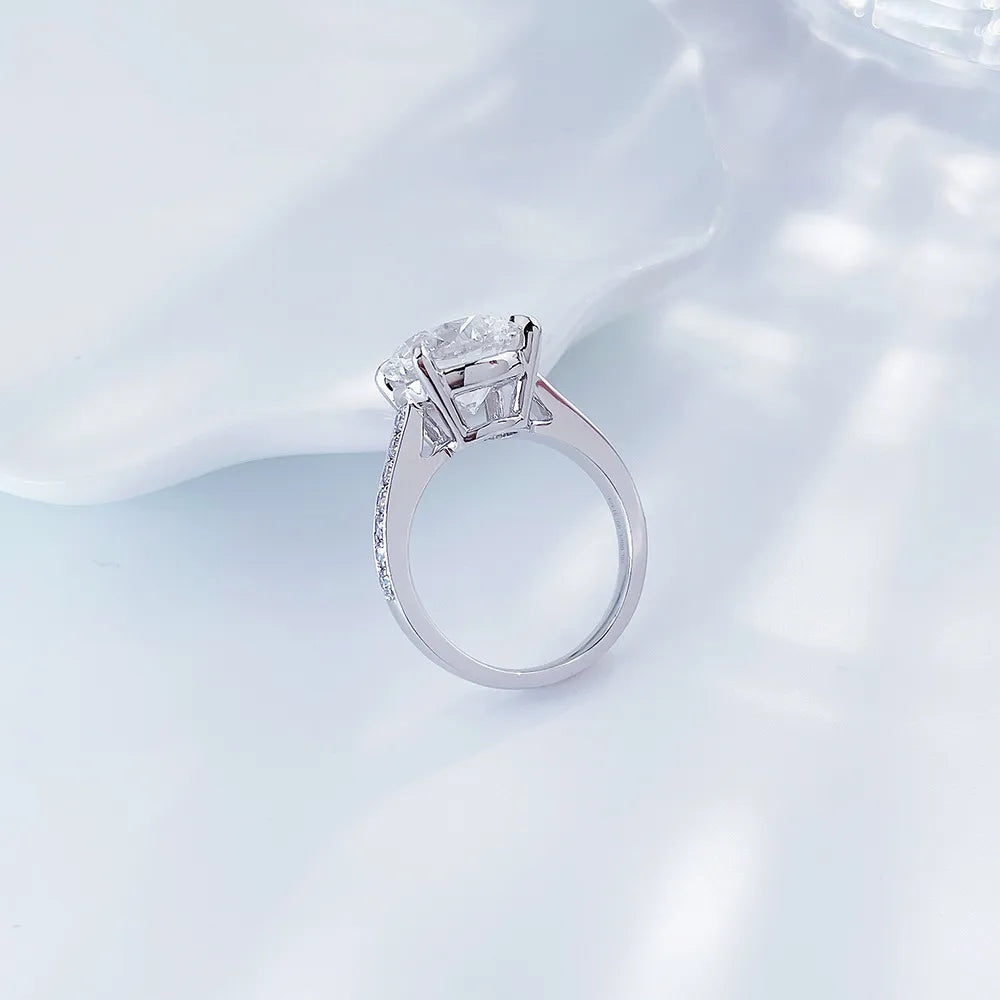 1.02 ct Celestial Four-Prong Round-Cut Lab-Grown Diamond Ring in PT950 Platinum – APYFR0141-PT
