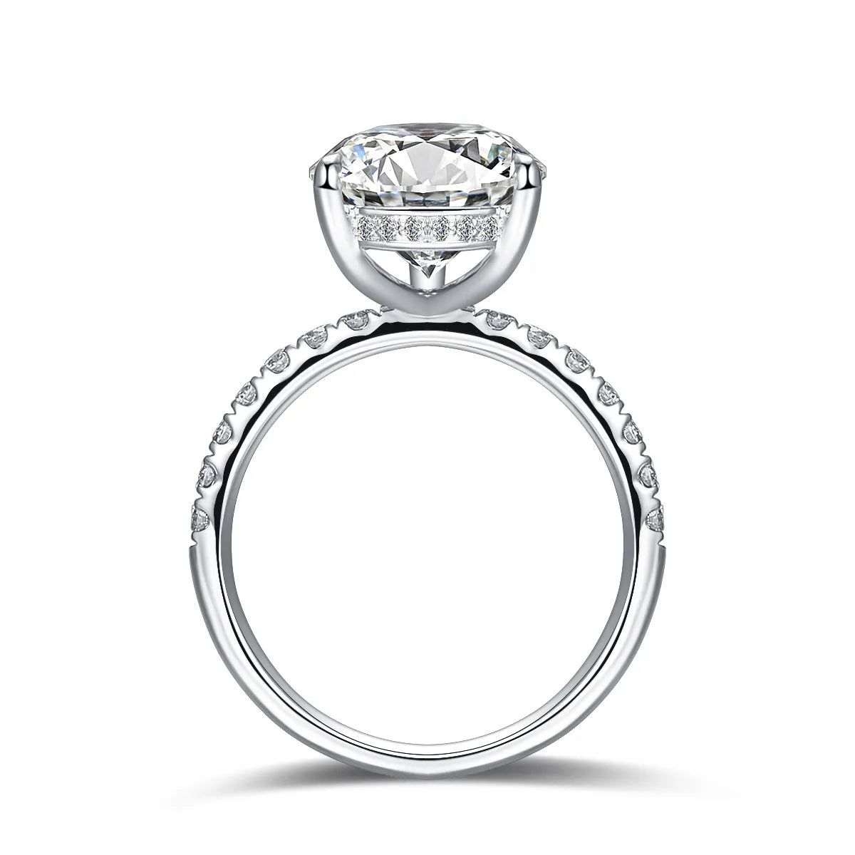 5.5 ct Statement Three-Prong Pear-Cut Lab-Grown Diamond Ring in PT950 Platinum – APYFR0156-PT