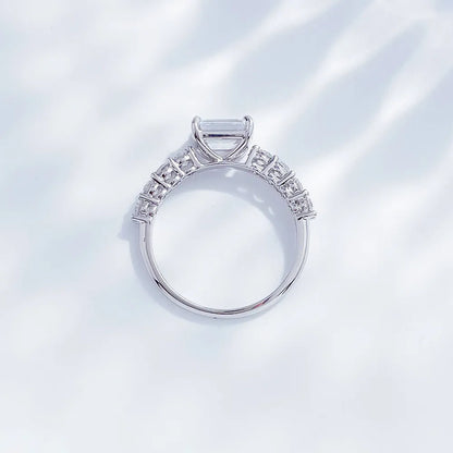 1.06 ct Emerald-Cut Lab-Grown Diamond Ring in PT950 Platinum – APYFR0180-PT