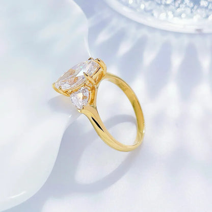 3.02 ct Marquise-Cut Lab-Grown Diamond Ring in 18K Yellow Gold – APYFR0210-Y