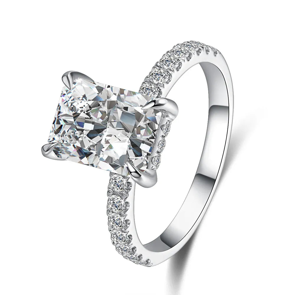 3.03 ct Statement Four-Prong Radiant-Cut Lab-Grown Diamond Ring in PT950 Platinum – APYFR0221-PT