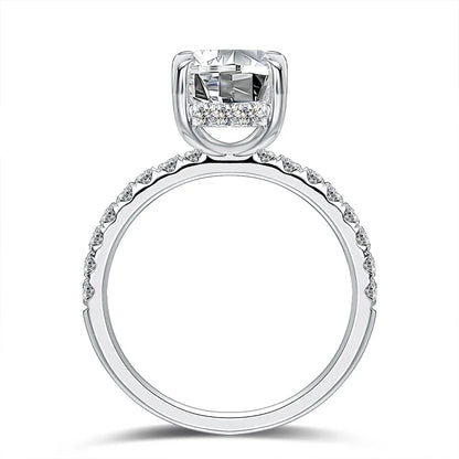 3.03 ct Statement Four-Prong Radiant-Cut Lab-Grown Diamond Ring in PT950 Platinum – APYFR0221-PT