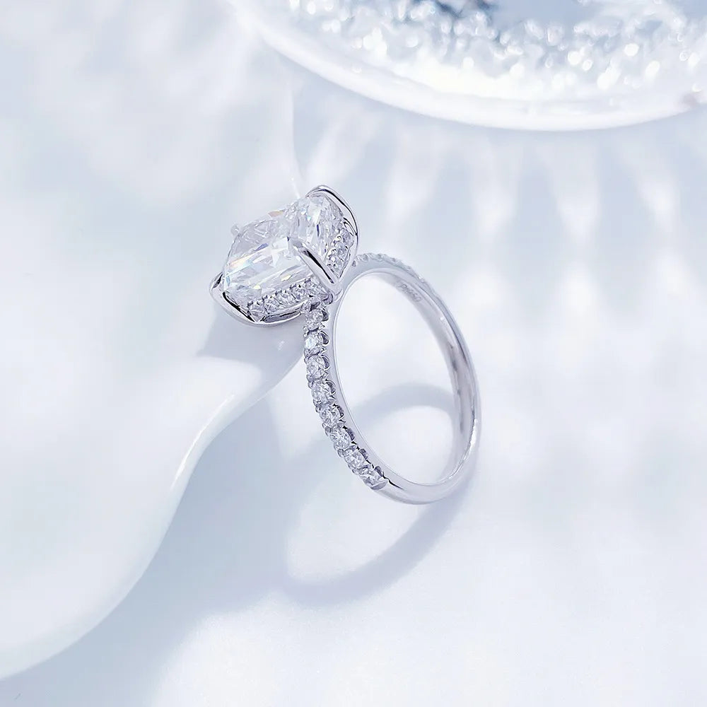 3.03 ct Statement Four-Prong Radiant-Cut Lab-Grown Diamond Ring in PT950 Platinum – APYFR0221-PT