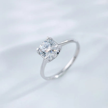 1.03 ct Celestial Four-Prong Round-Cut Lab-Grown Diamond Ring in PT950 Platinum – APYFR0256-PT