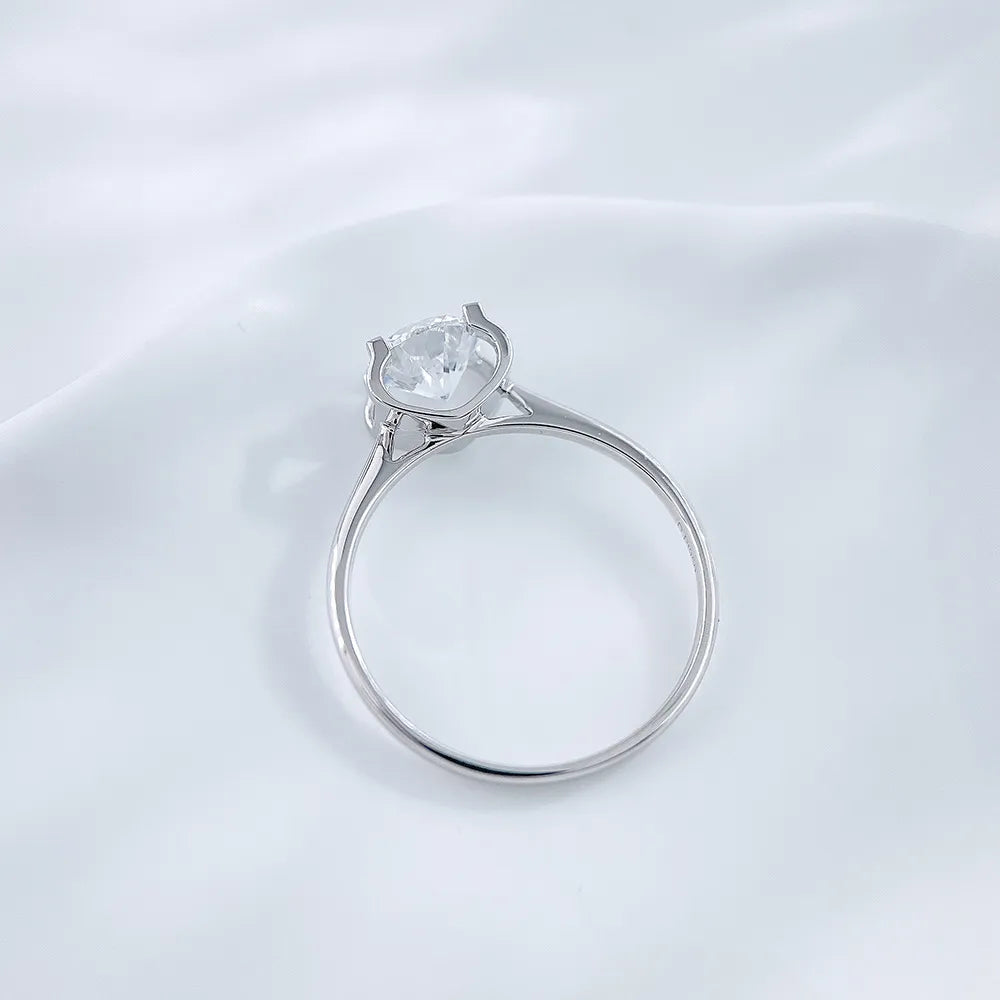 1.03 ct Celestial Four-Prong Round-Cut Lab-Grown Diamond Ring in PT950 Platinum – APYFR0256-PT
