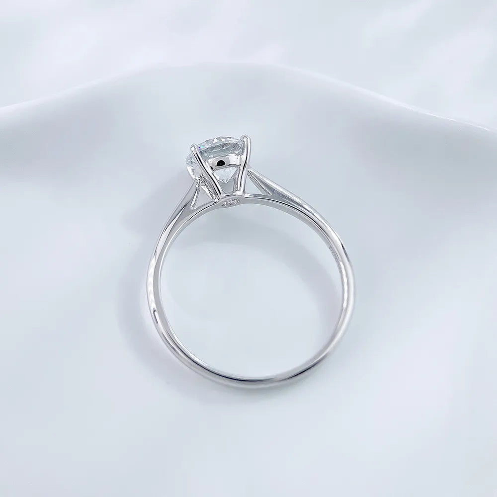 1.09 ct Celestial Four-Prong Round-Cut Lab-Grown Diamond Ring in PT950 Platinum – APYFR0258-PT